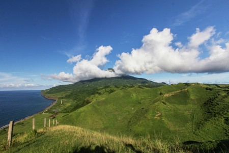 Mt. Iraya through the Clouds