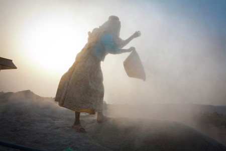 Sun Behind Dust