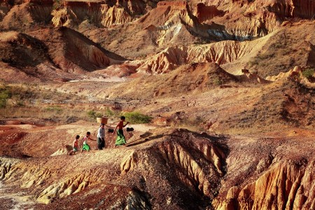 Toddy worker family