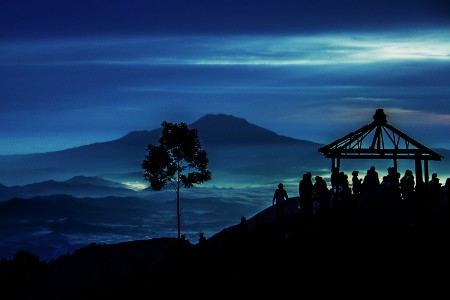 Morning view at Sikunir